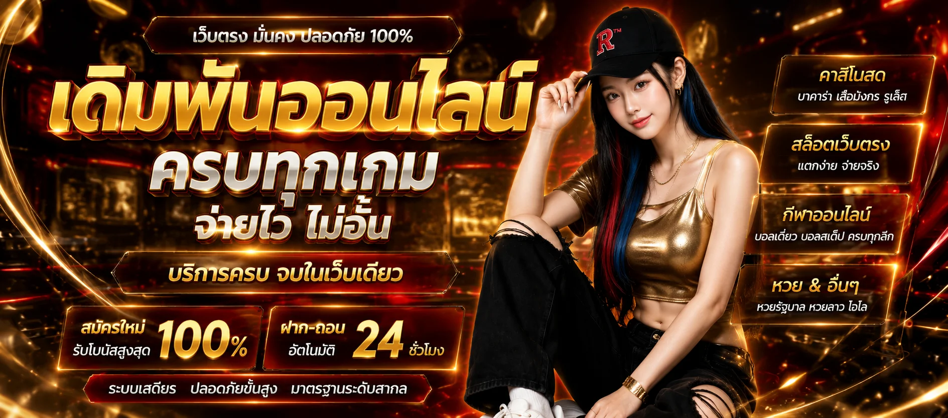 โปรโมชั่น PARISRICH สมาชิกใหม่รับโบนัสต้อนรับทันที